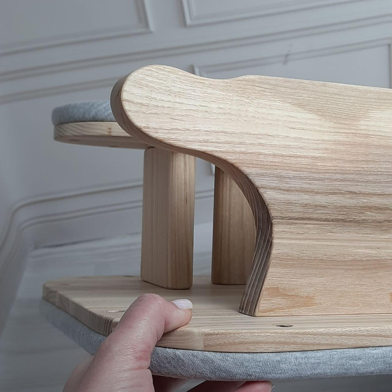 Кравецька колодка для ВТО Needle Craft Кабанчик потрійний Сірий