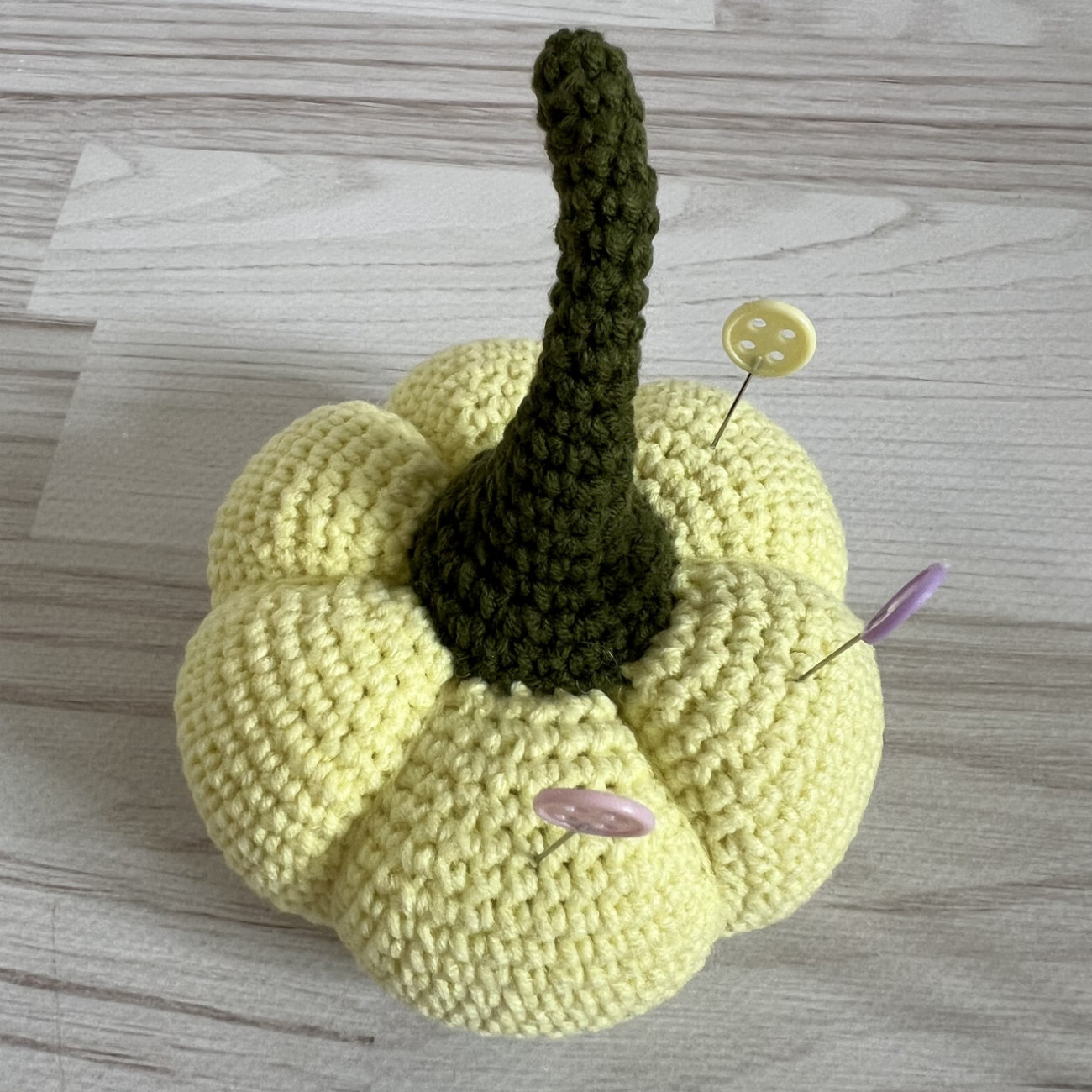 Гольниця-гарбуз Needle Craft (світло-жовта)