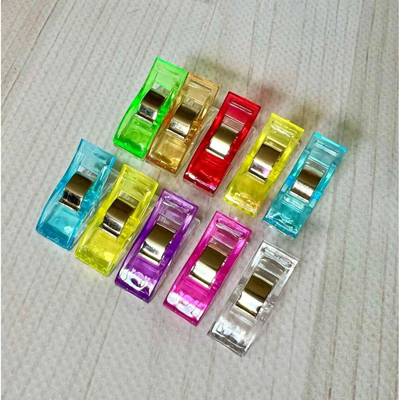 Пластикові кліпси для тканини 2,6 см