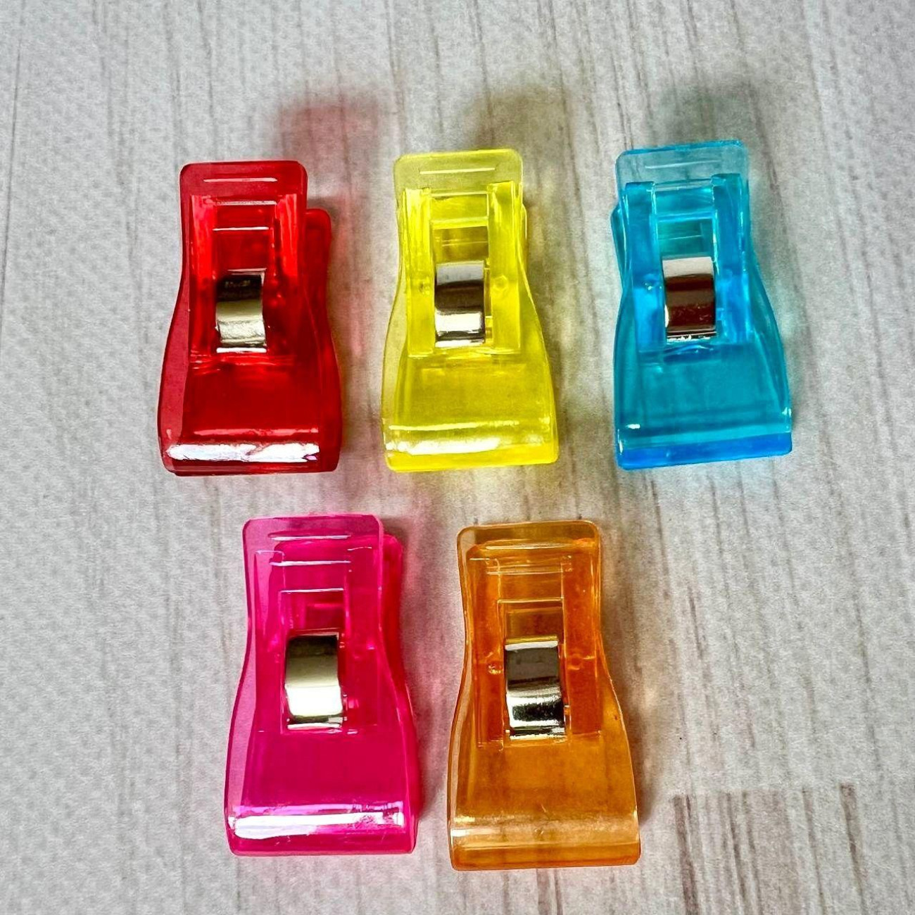 Пластикові кліпси для тканини 3,3 см