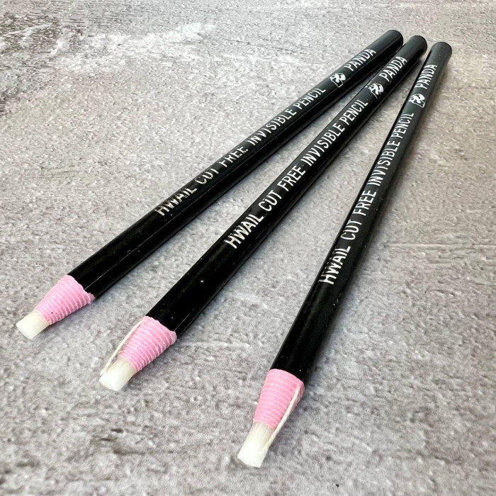 Олівець Panda для розмітки на тканині прозорий, самозаточувальний (водозмивний)