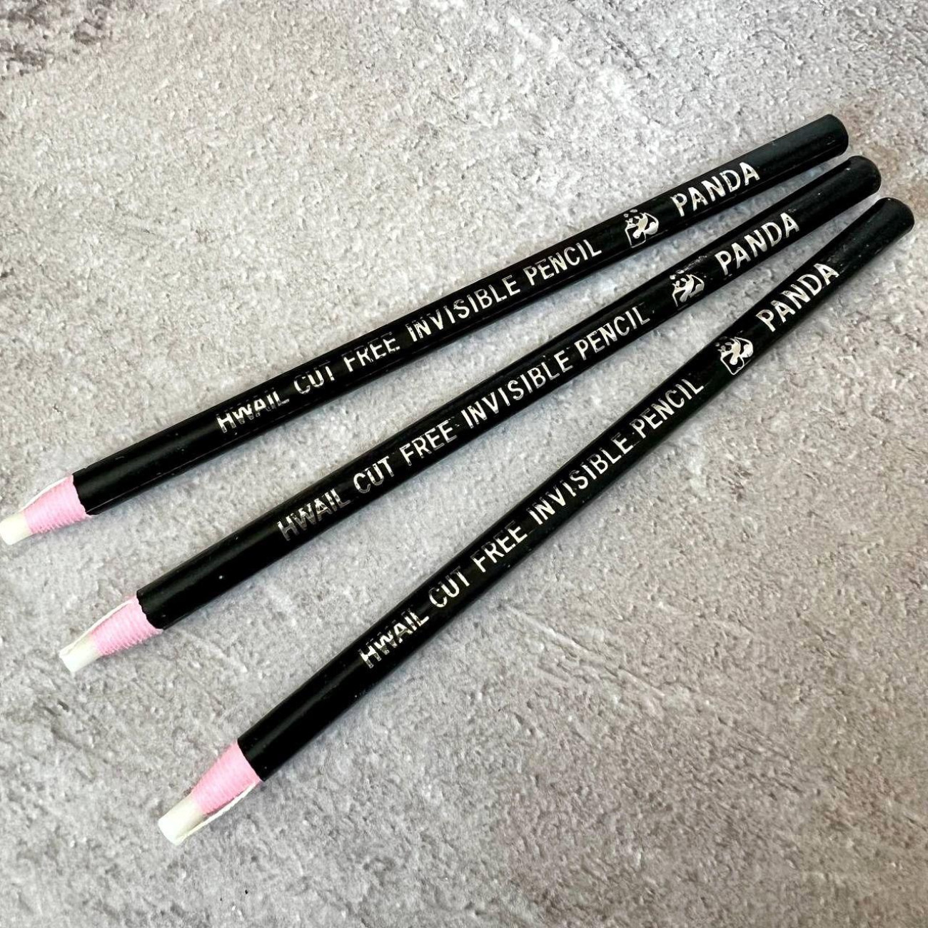 Олівець Panda для розмітки на тканині прозорий, самозаточувальний (водозмивний)