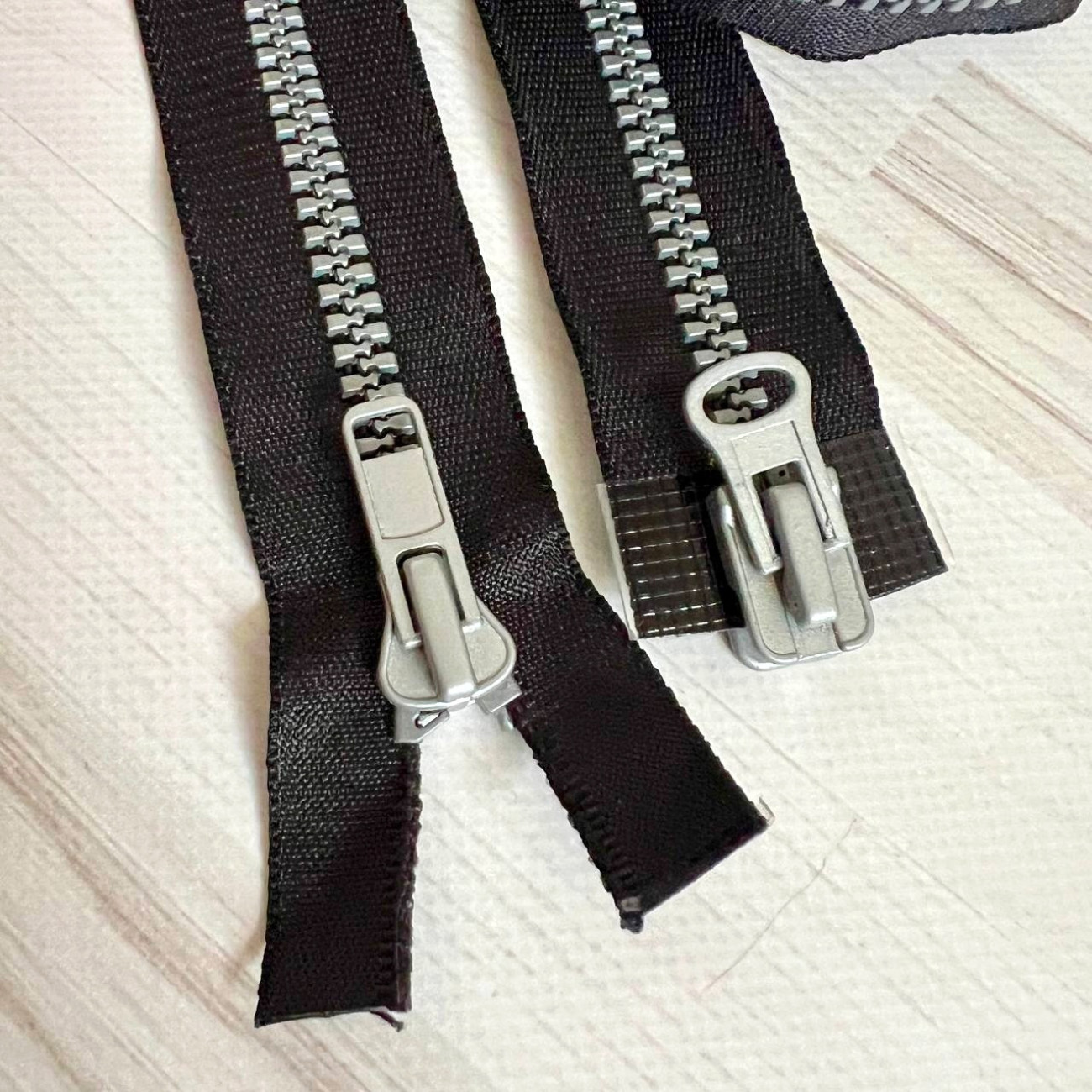 Тракторна блискавка роз'ємна, 160 см (чорна)