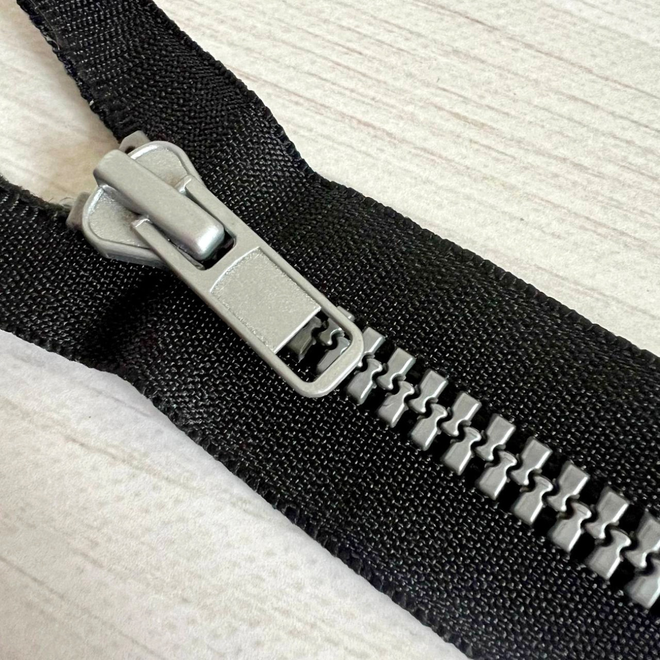 Тракторна блискавка роз'ємна, 160 см (чорна)