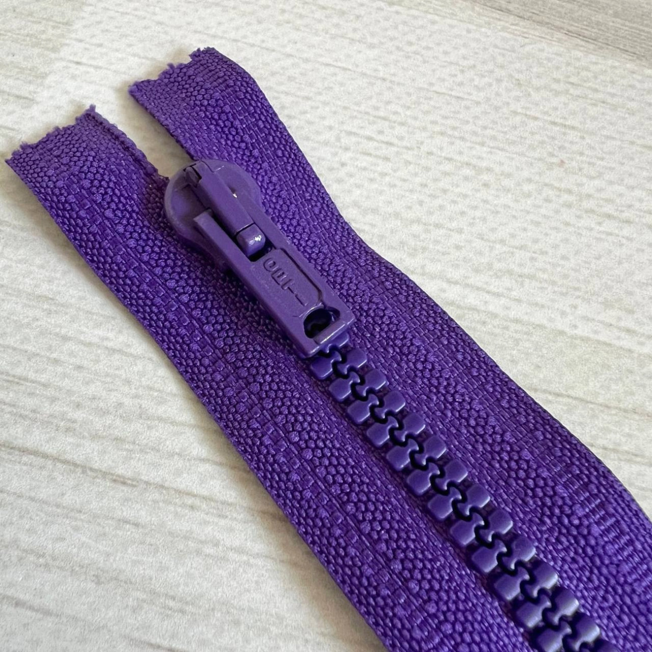 Тракторна блискавка роз'ємна Opti, 25 см (фіолет)