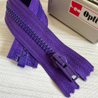 Тракторна блискавка роз'ємна Opti, 25 см (фіолет)