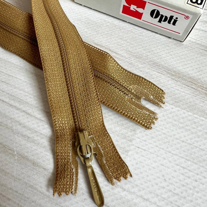 Вита блискавка Opti нероз'ємна, 40 см (бежева)