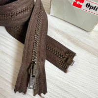 Тракторна блискавка роз'ємна Opti, 75 см (коричнева)