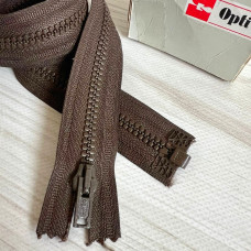 Тракторна блискавка роз'ємна Opti, 75 см (коричнева)