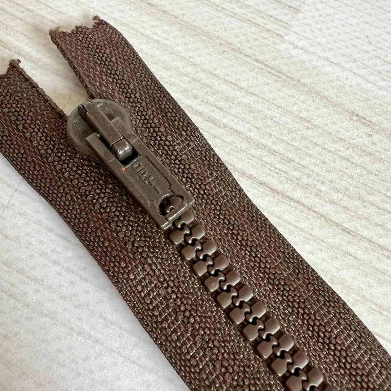 Тракторна блискавка роз'ємна Opti, 75 см (коричнева)