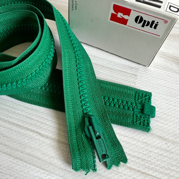 Тракторна блискавка роз'ємна Opti, 75 см (зелена)