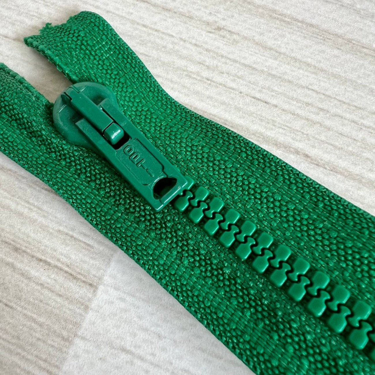 Тракторна блискавка роз'ємна Opti, 75 см (зелена)