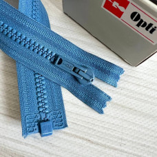 Тракторна блискавка роз'ємна Opti, 80 см (блакитно-сіра)