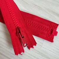 Тракторна блискавка роз'ємна Opti, 40 см (червона)