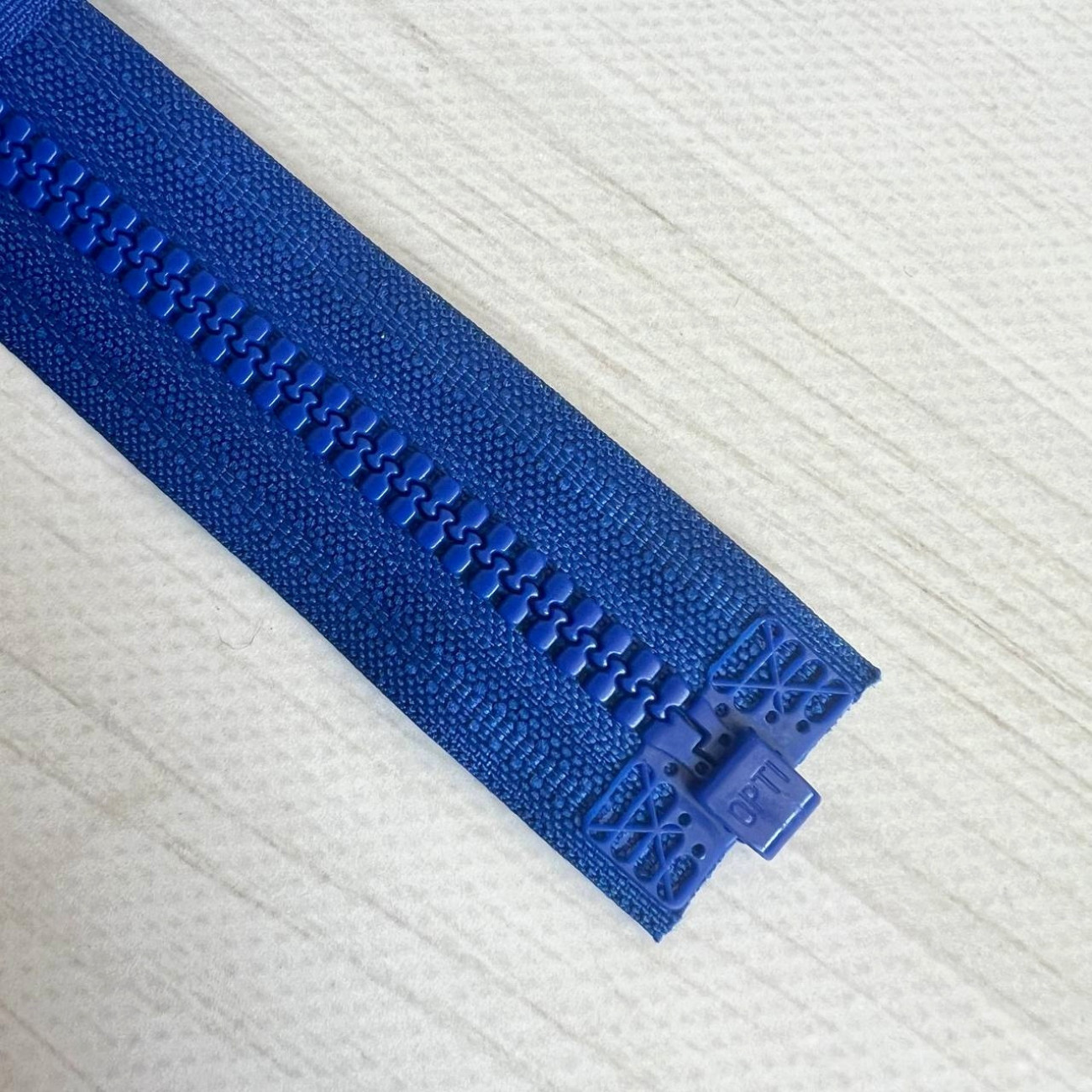 Тракторна блискавка роз'ємна Opti, 65 см (синя)