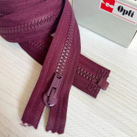 Тракторна блискавка роз'ємна Opti, 50 см (бордо)