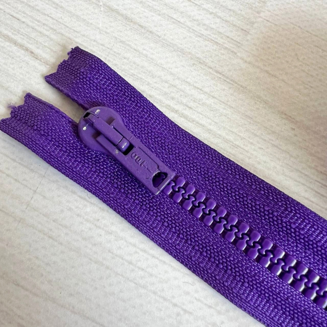 Тракторна блискавка роз'ємна Opti, 65 см (фіолет)