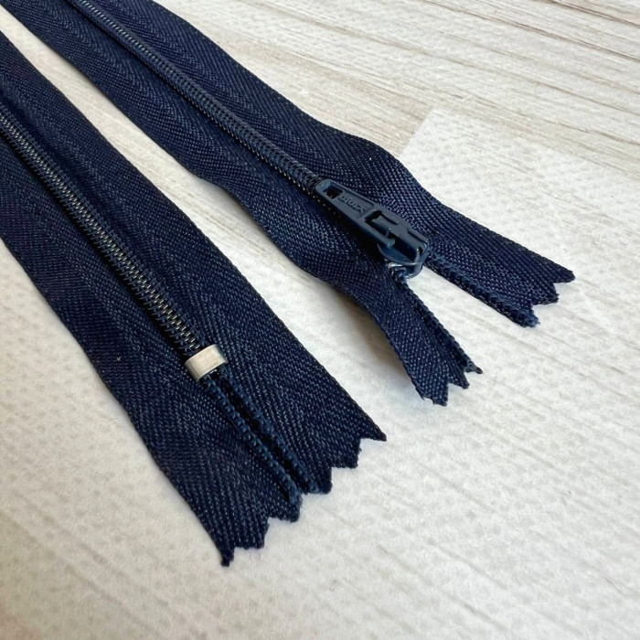 Вита блискавка нероз'ємна, 23 см (темно-синя)