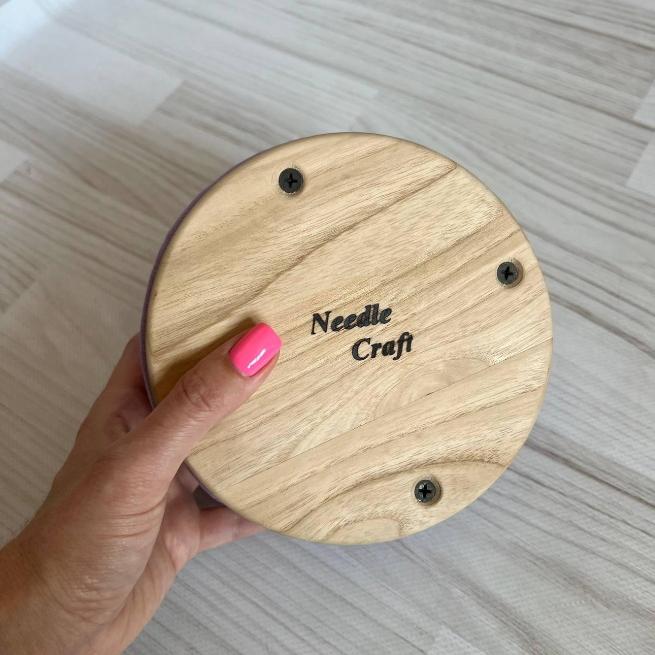 Кравецька колодка для ВТО Needle Craft Груди на підошві 14 см Лілові