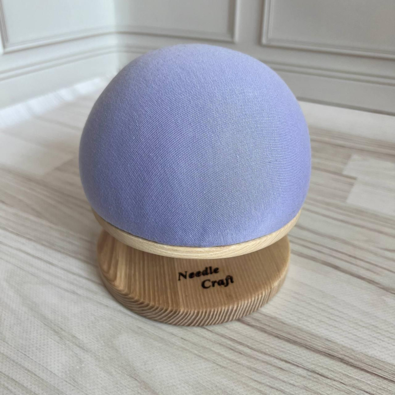 Кравецька колодка для ВТО Needle Craft Груди на підставці 14 см Лілові