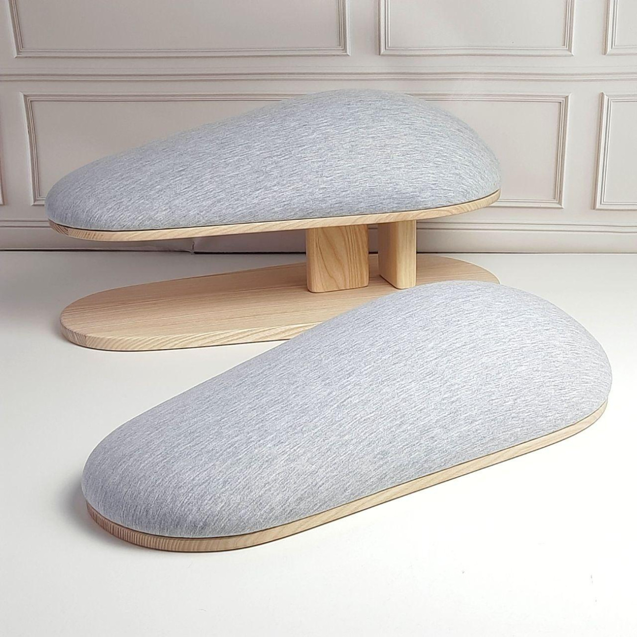 Кравецька колодка для ВТО Needle Craft Кабанчик випуклий на підошві Сірий