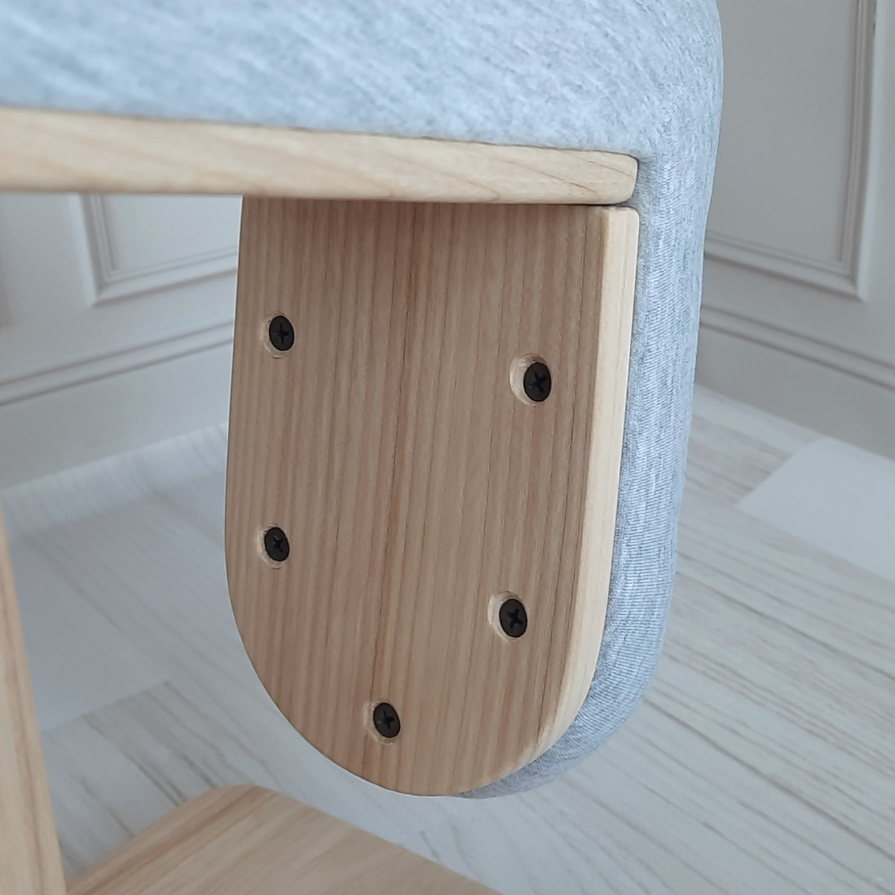 Кравецька колодка для ВТО Needle Craft Плече велике опукле Сіре