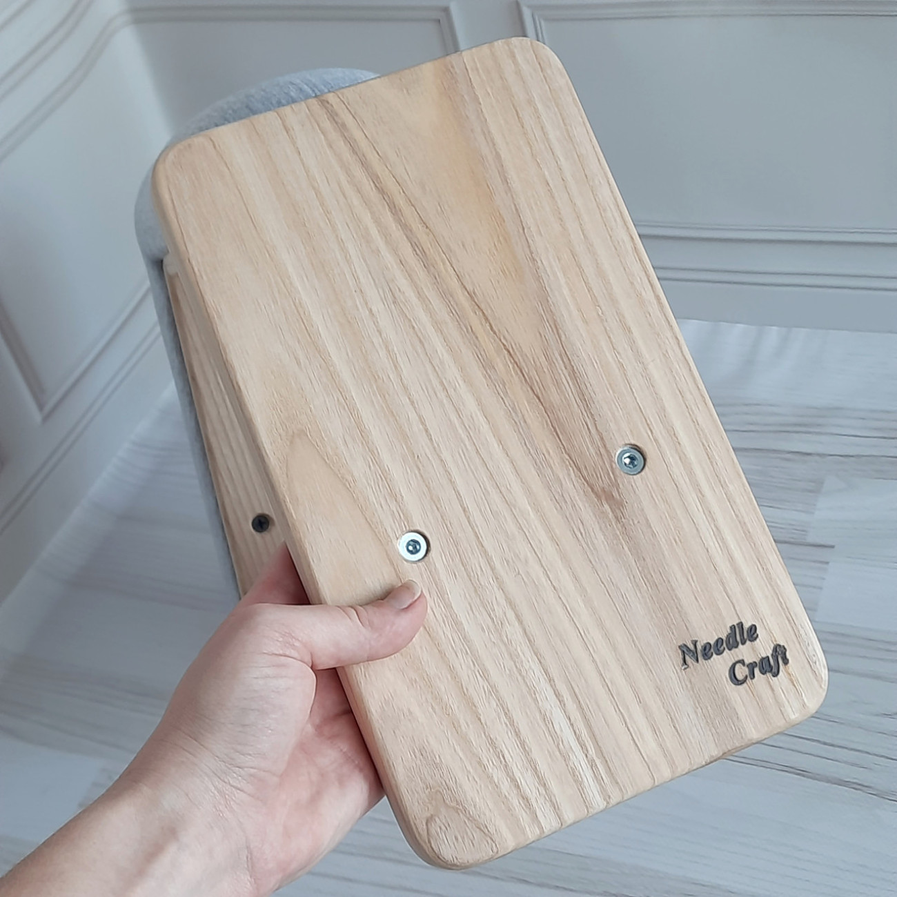 Кравецька колодка для ВТО Needle Craft Плече велике опукле Сіре