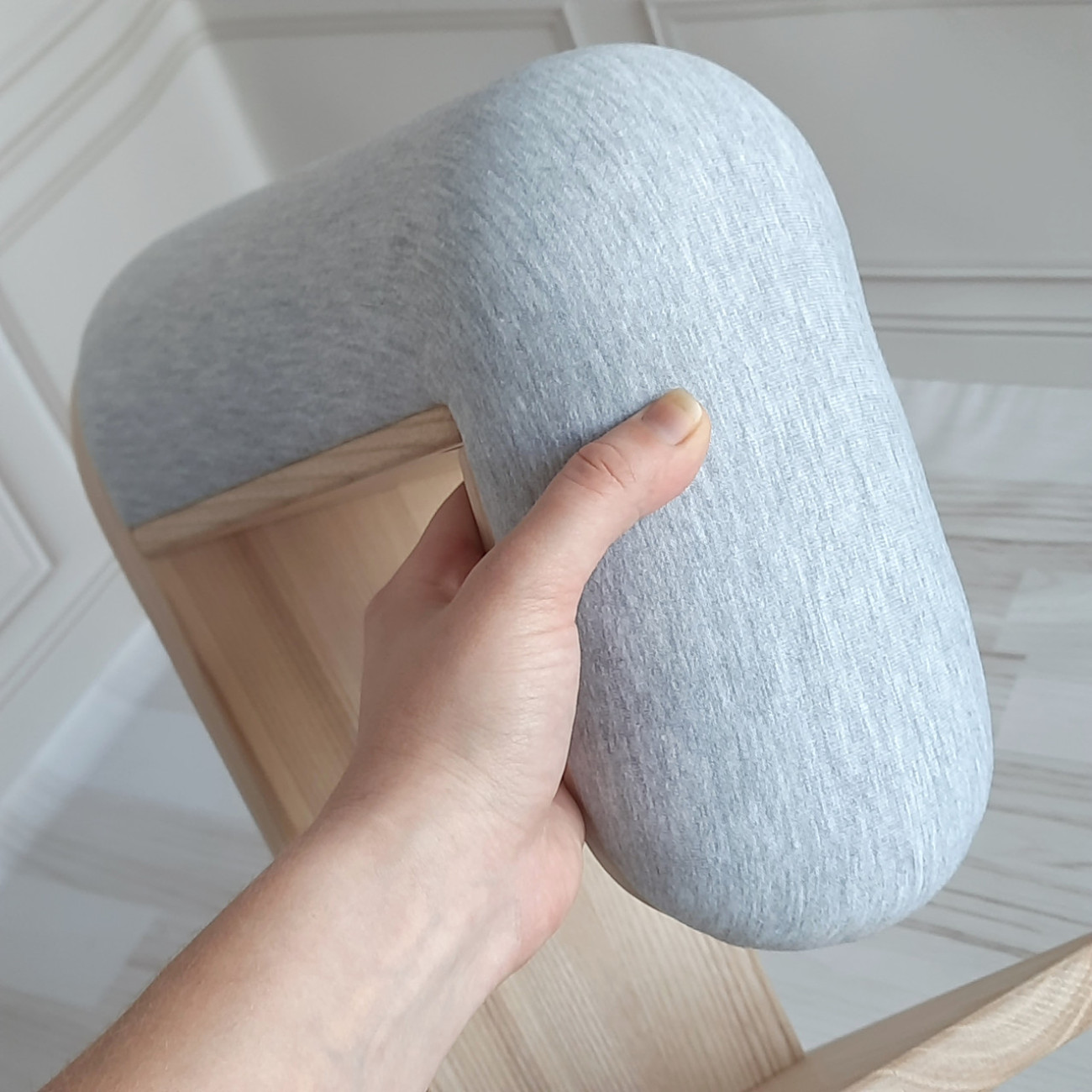 Кравецька колодка для ВТО Needle Craft Плече велике опукле Сіре