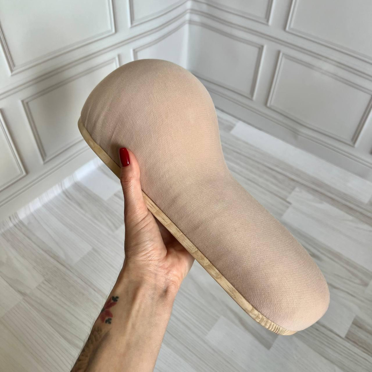 Кравецька колодка для ВТО Needle Craft Корсетна на підошві Бежева