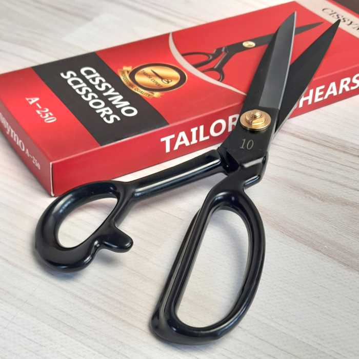 Ножиці кравецькі з чорної сталі 250 (10 дюймів)
