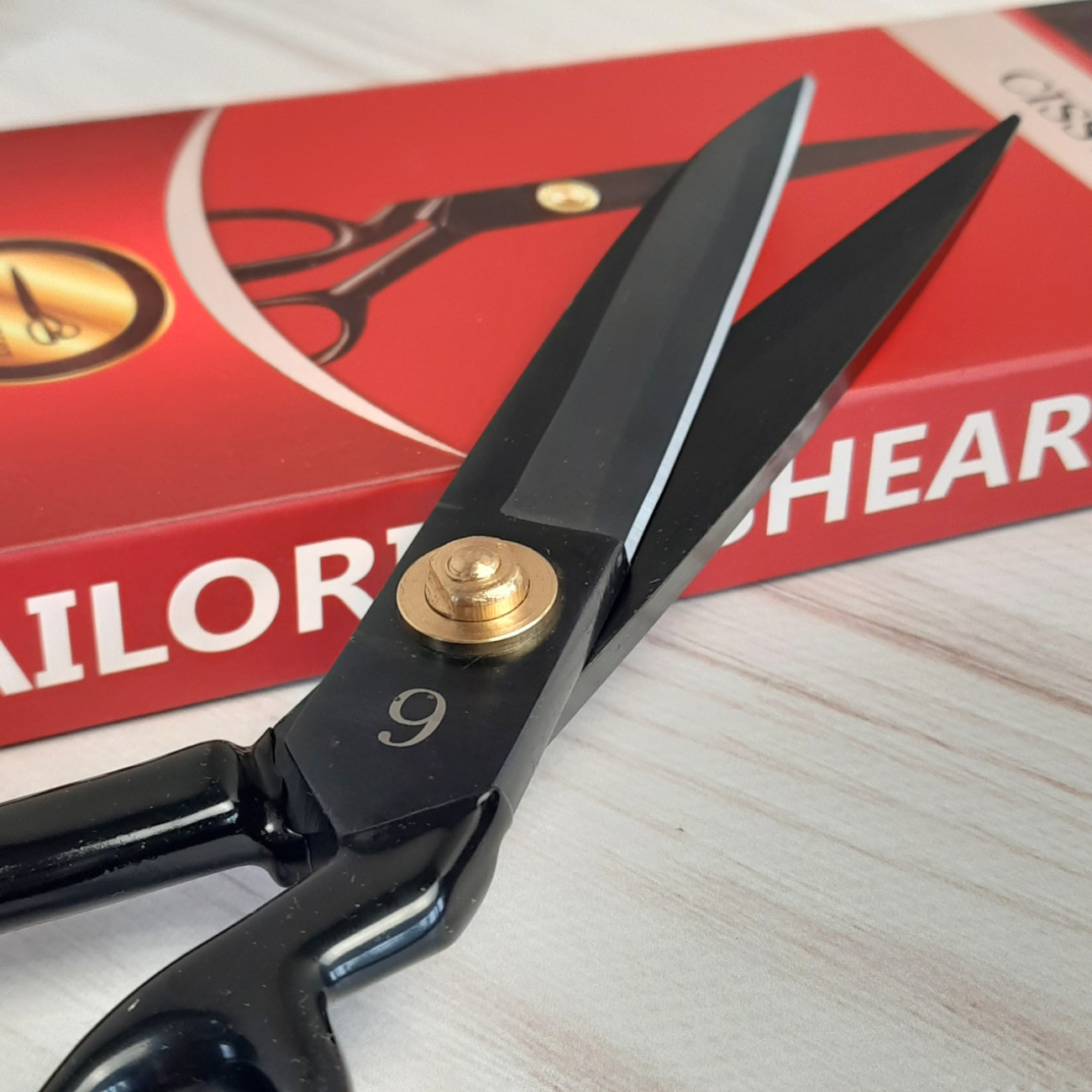 Ножиці кравецькі з чорної сталі 225 (9 дюймів)