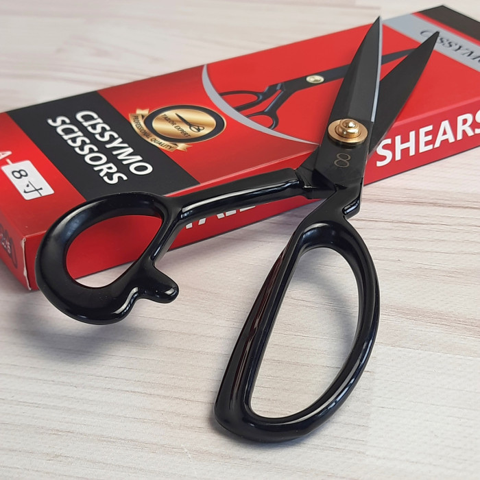 Ножиці кравецькі з чорної сталі 200 (8 дюймів)