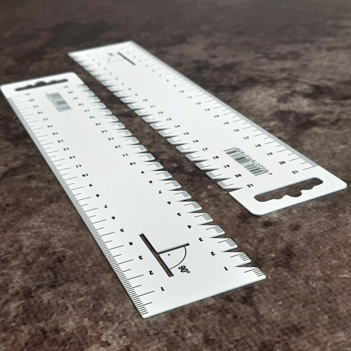 Лінійка для розмітки пластикова