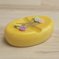 Магнітна гольниця з виїмкою (жовта)