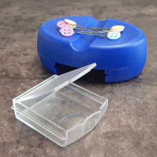 Магнітна гольниця з виїмкою та кейсом (синя)