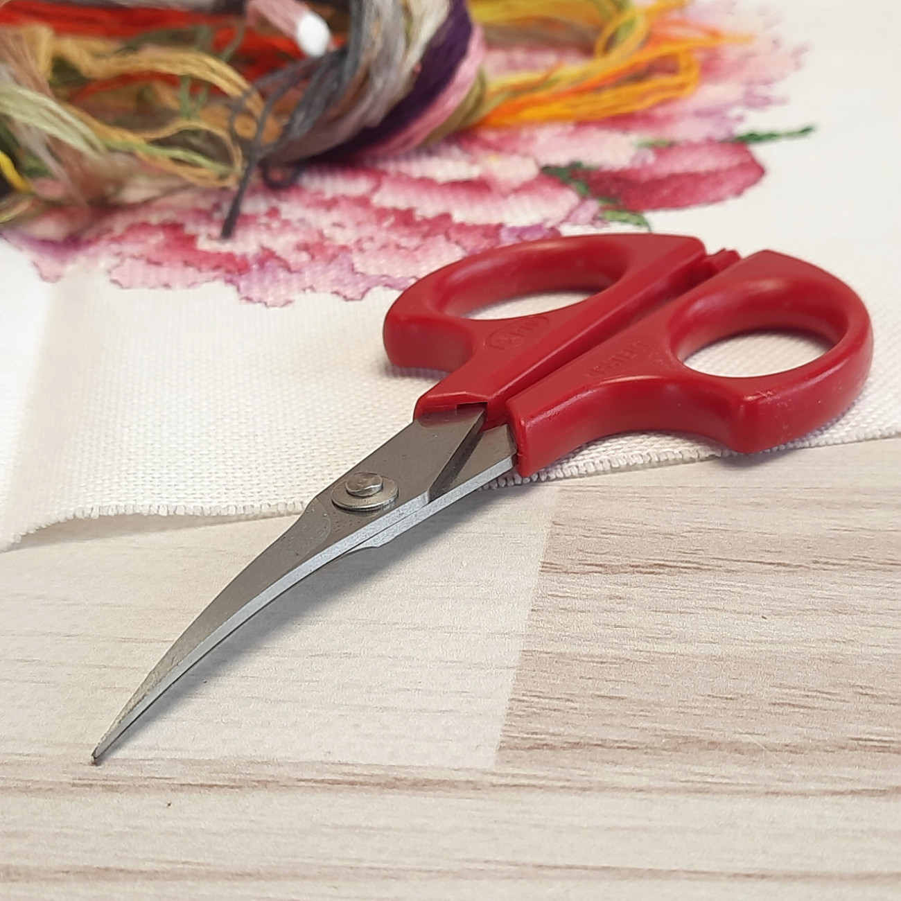 Ножиці вигнуті PIN, 12 см