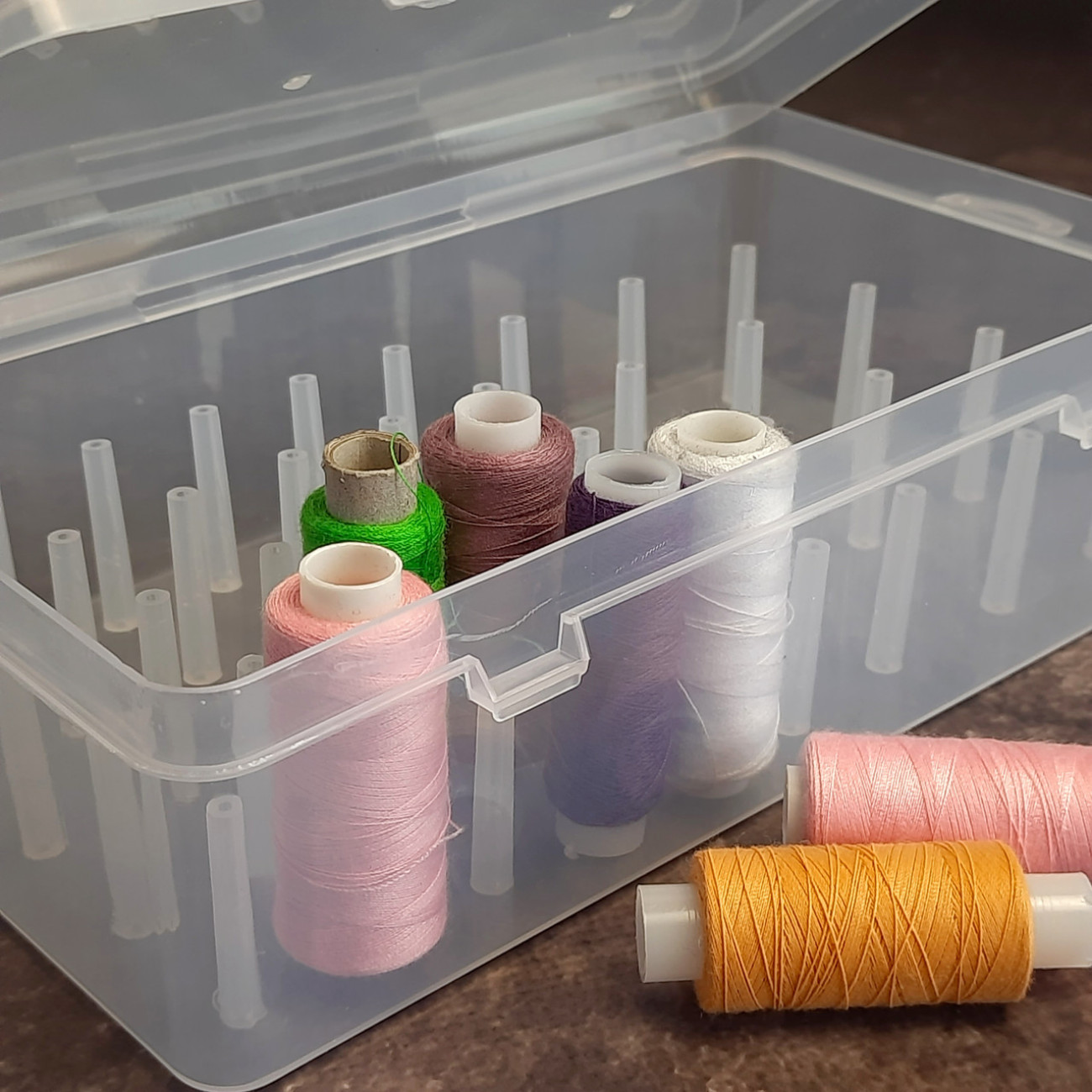 Органайзер для ниток, прозорий