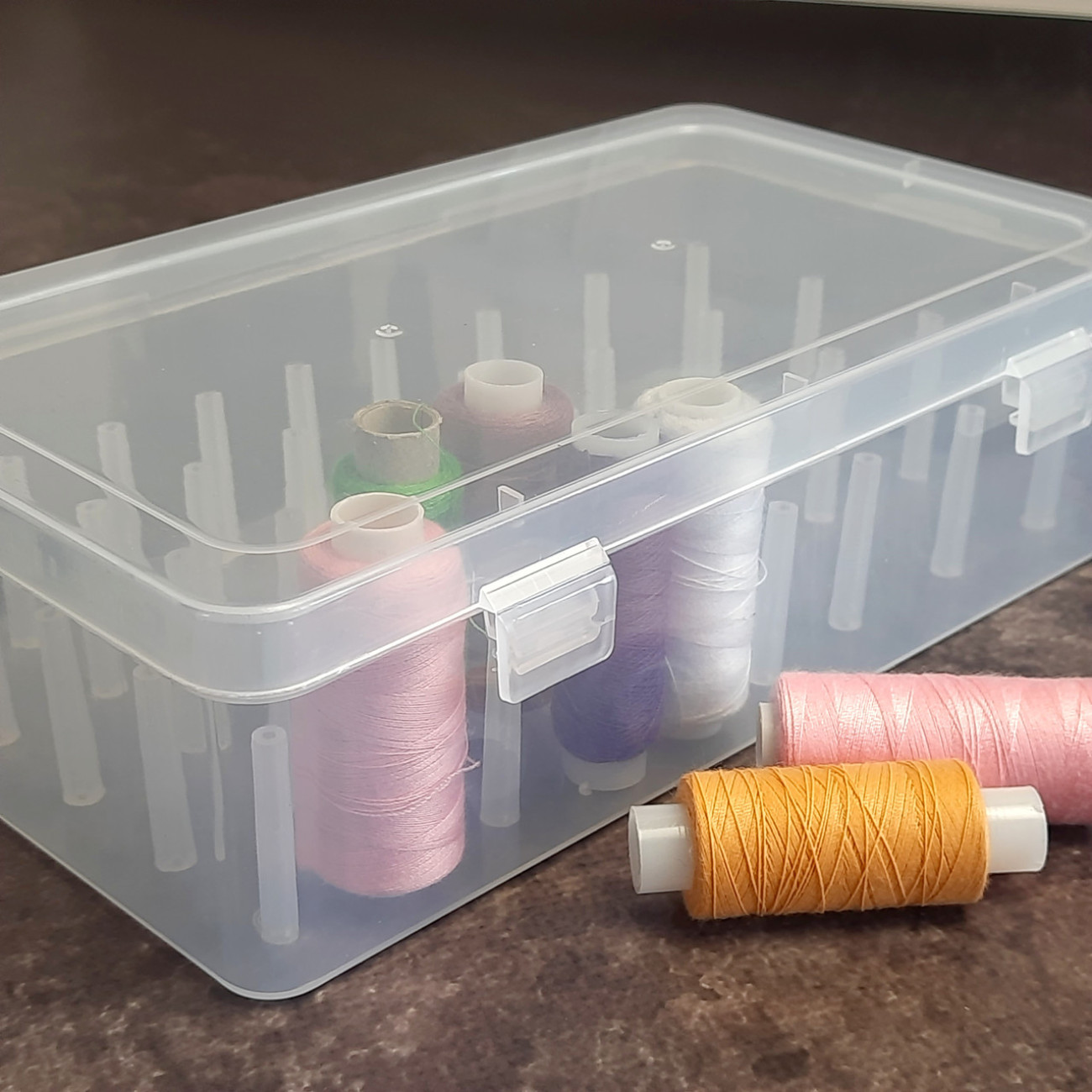 Органайзер для ниток, прозорий