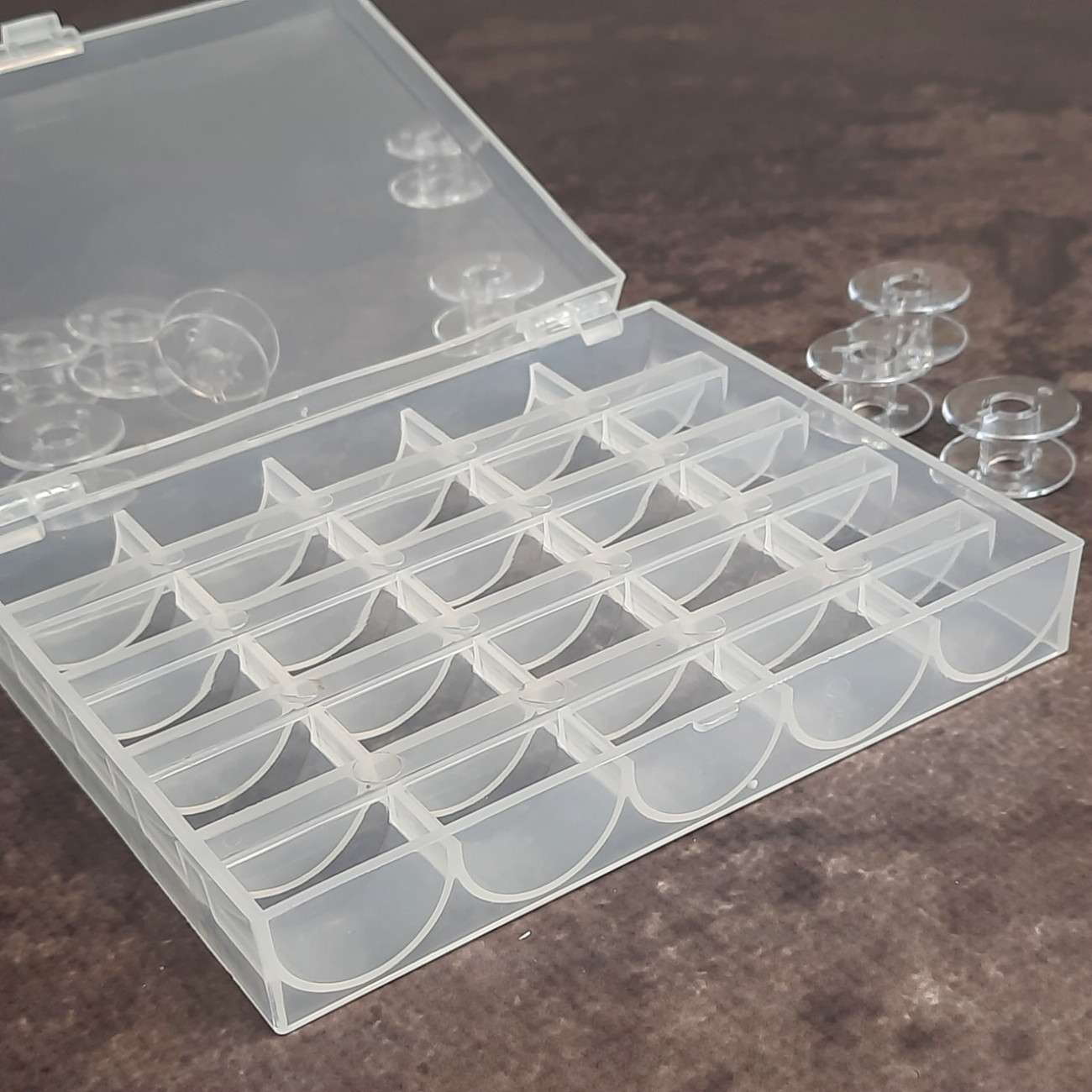 Органайзер для шпульок, прозорий