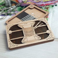 Дерев'яна гольниця для рукоділля 