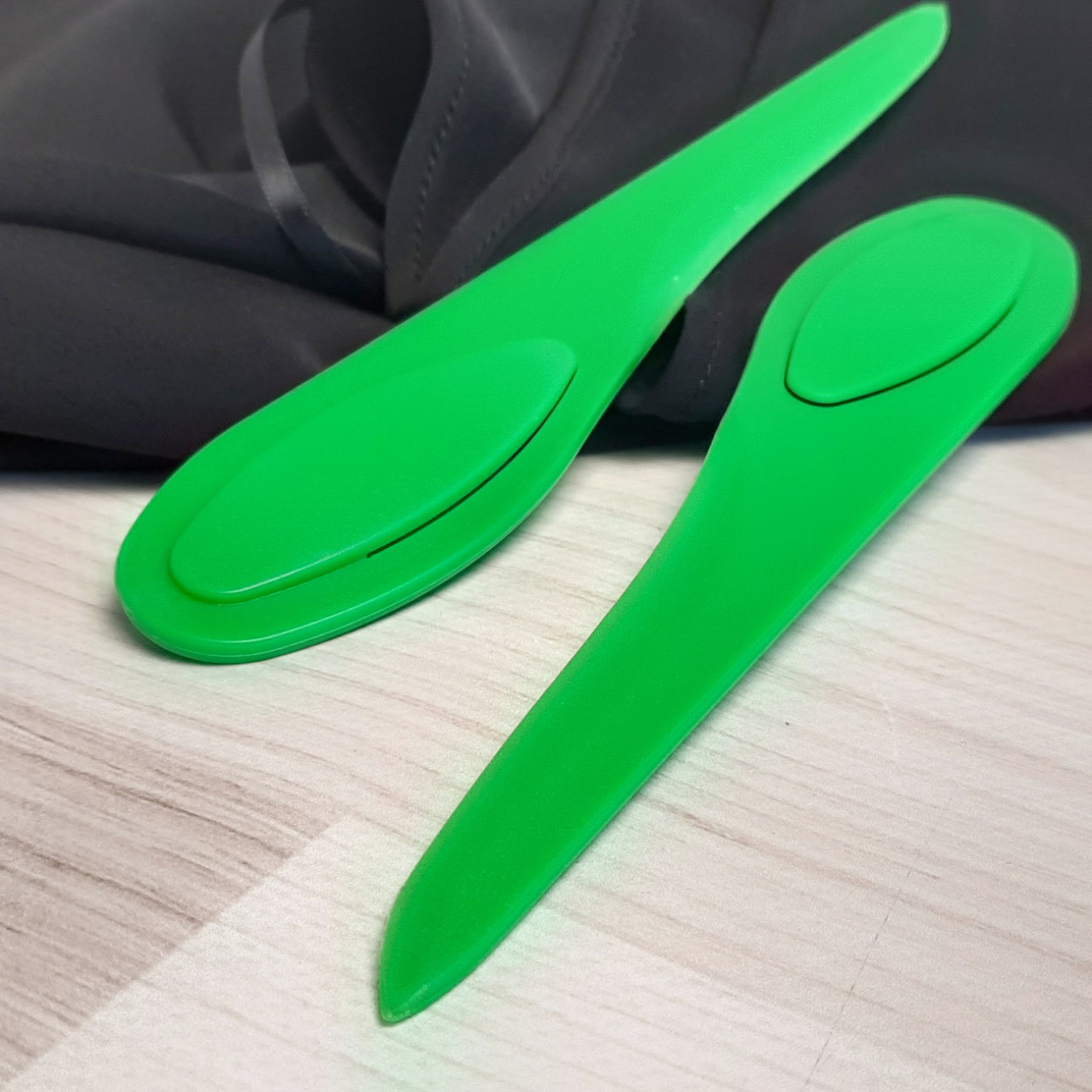 Кілочок пластиковий для вивертання кутів (зелений)