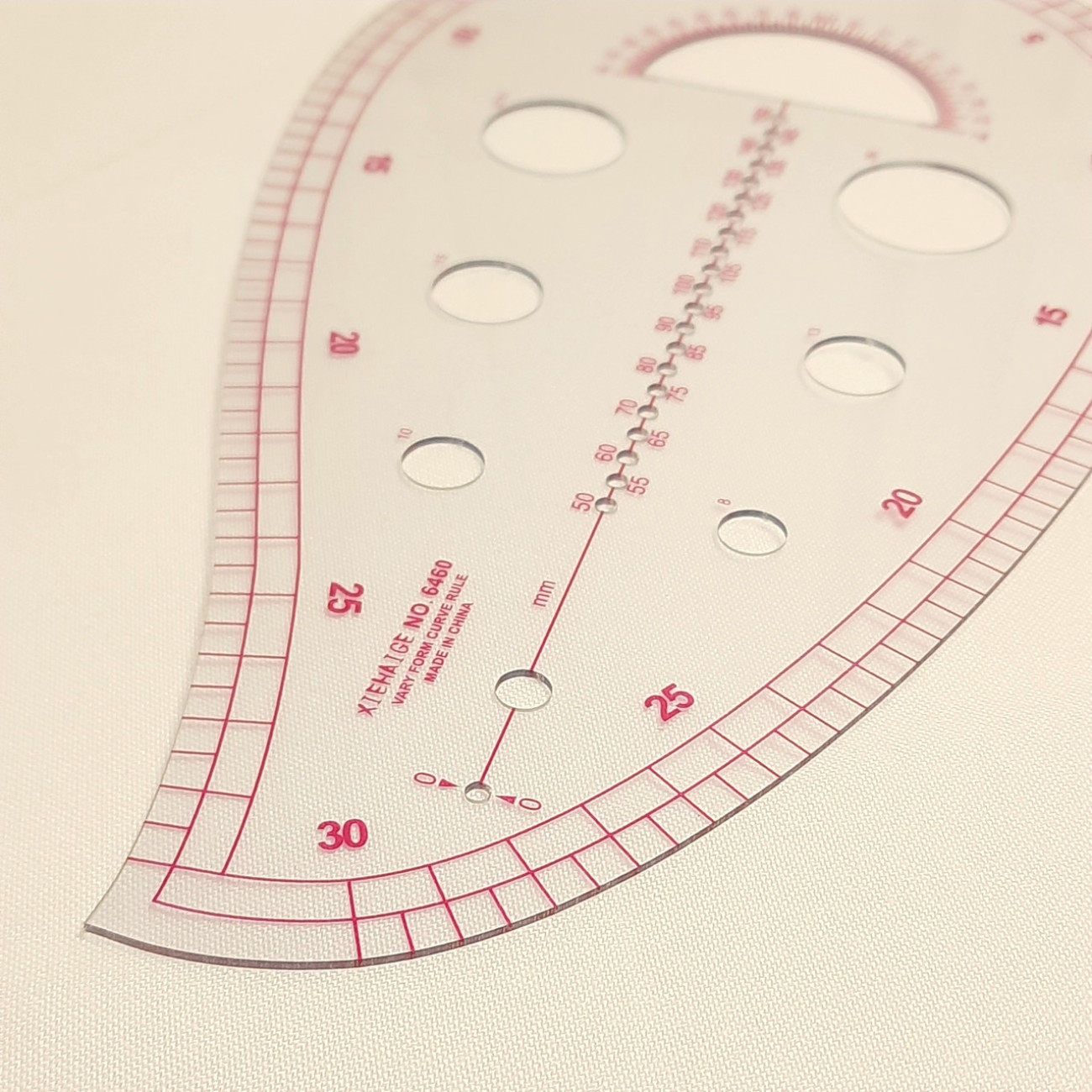 Лекало кравецьке вигнуте 