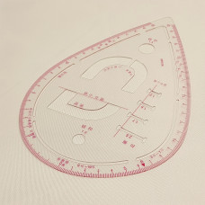 Лекало кравецьке вигнуте 