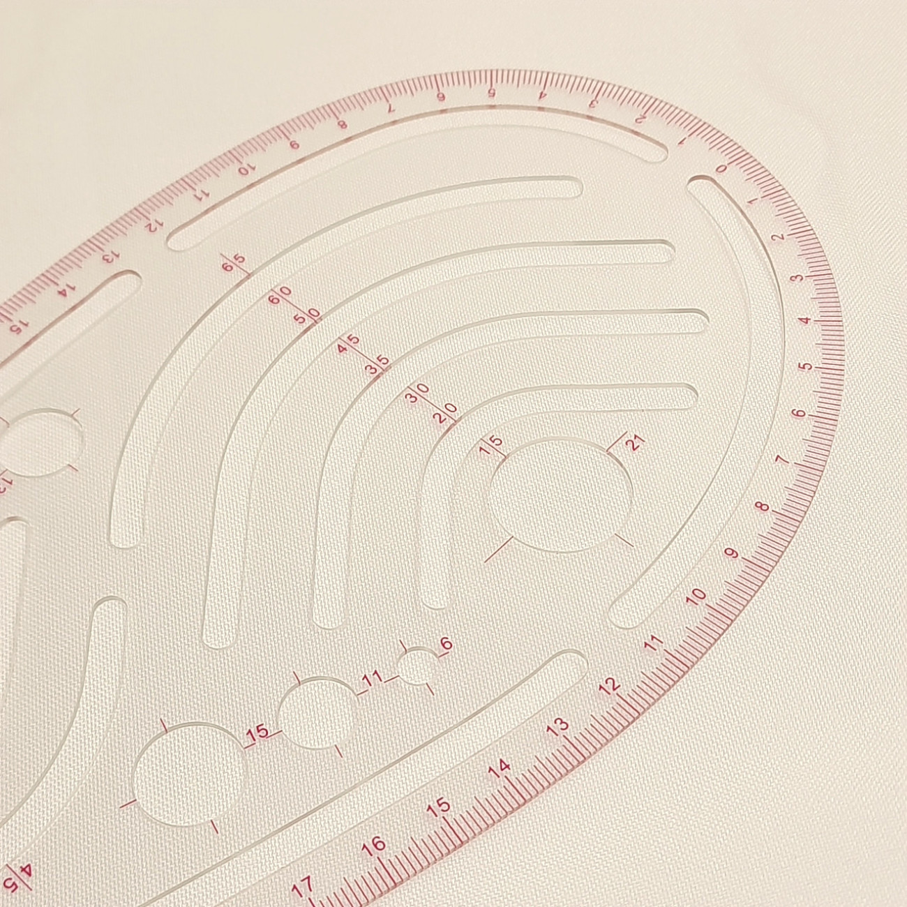 Лекало кравецьке вигнуте 