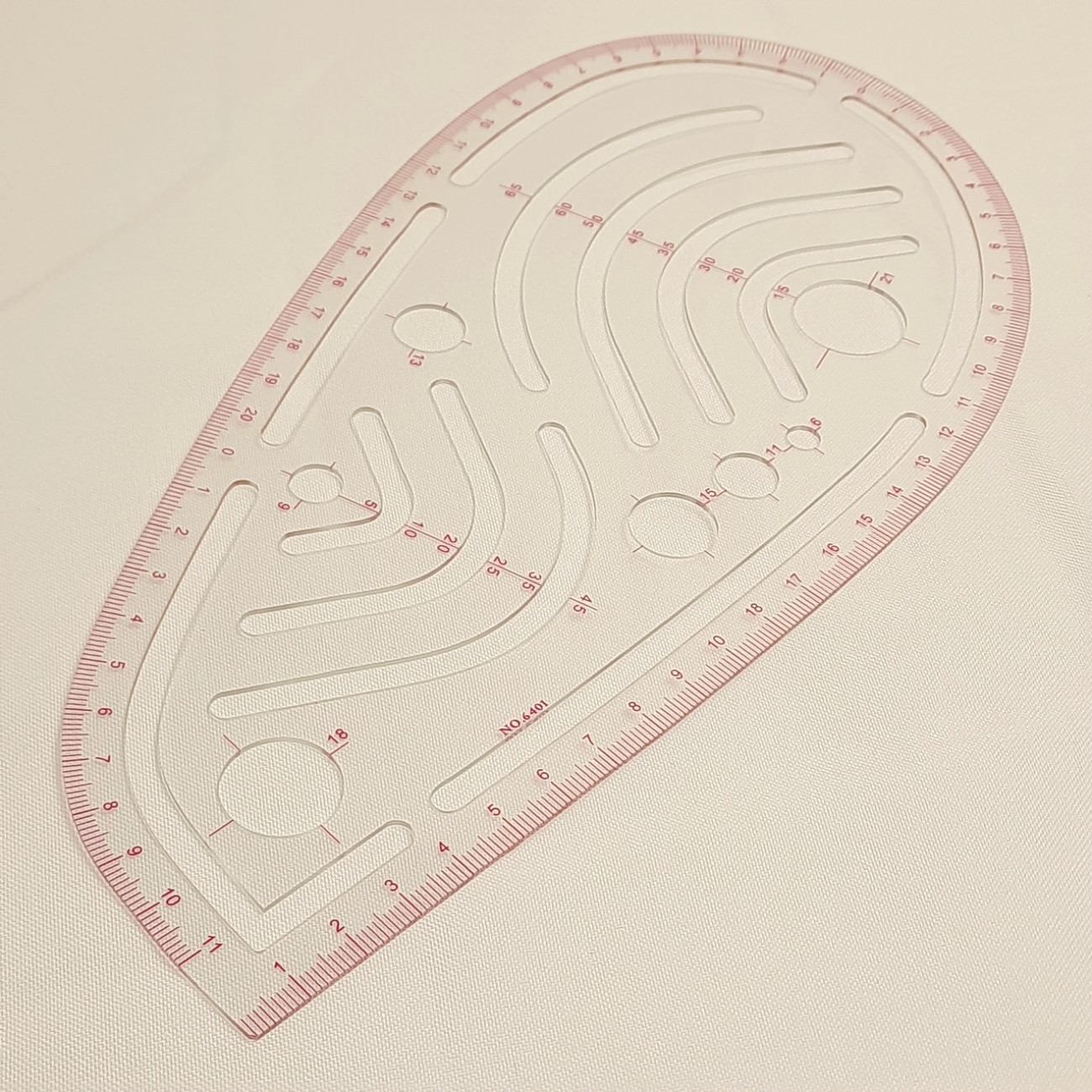 Лекало кравецьке вигнуте 