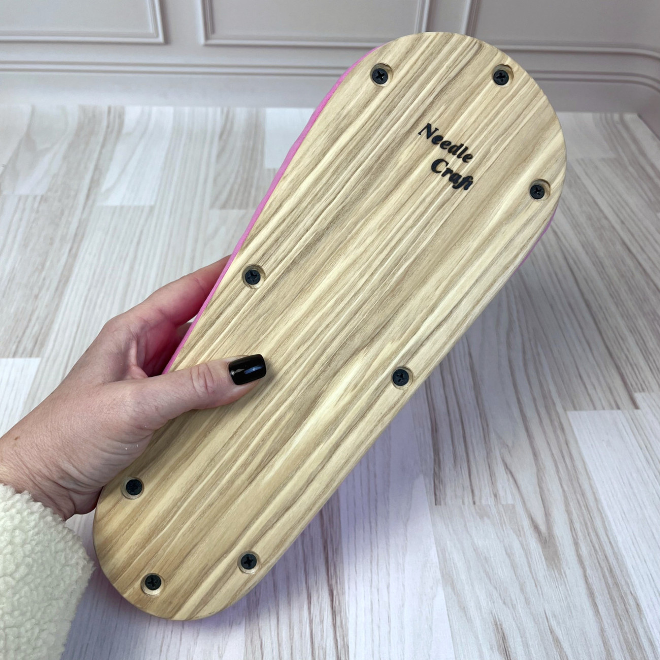 Кравецька колодка для ВТО Needle Craft Корсетна на підошві Фуксія