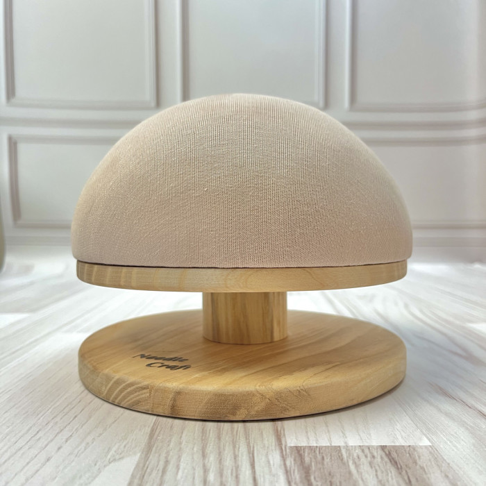 Кравецька колодка для ВТО Needle Craft Груди на підставці 18 см Бежеві