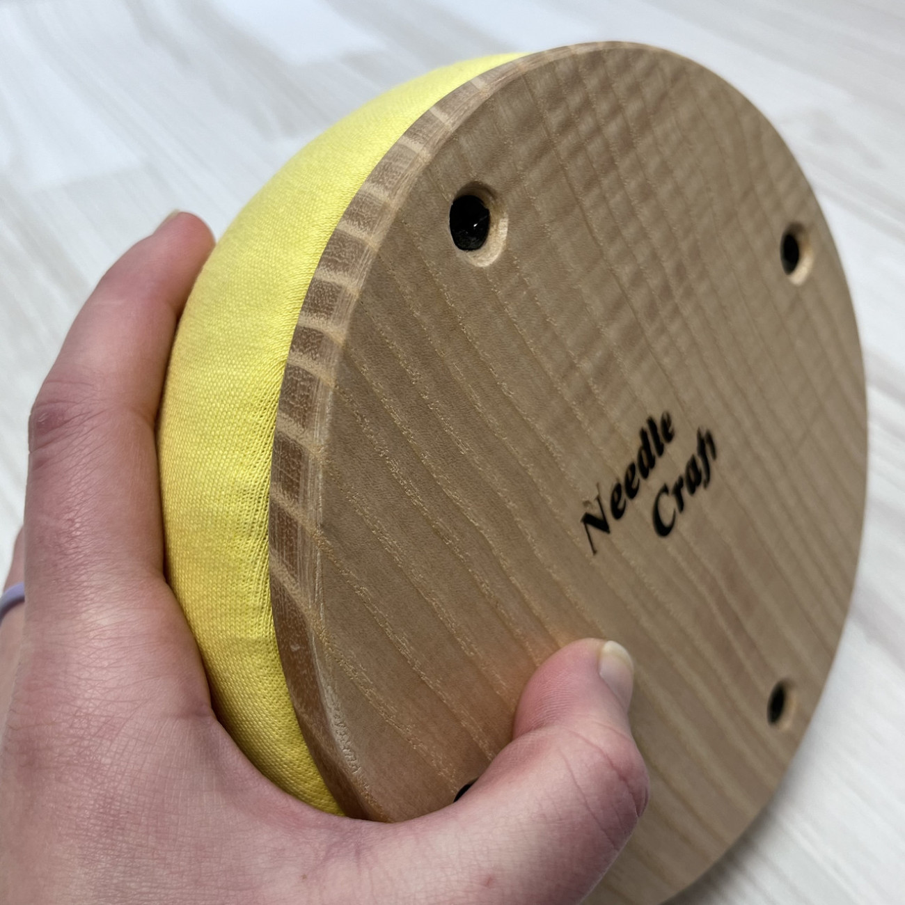 Кравецька колодка для ВТО Needle Craft Груди на підошві 14 см Жовта