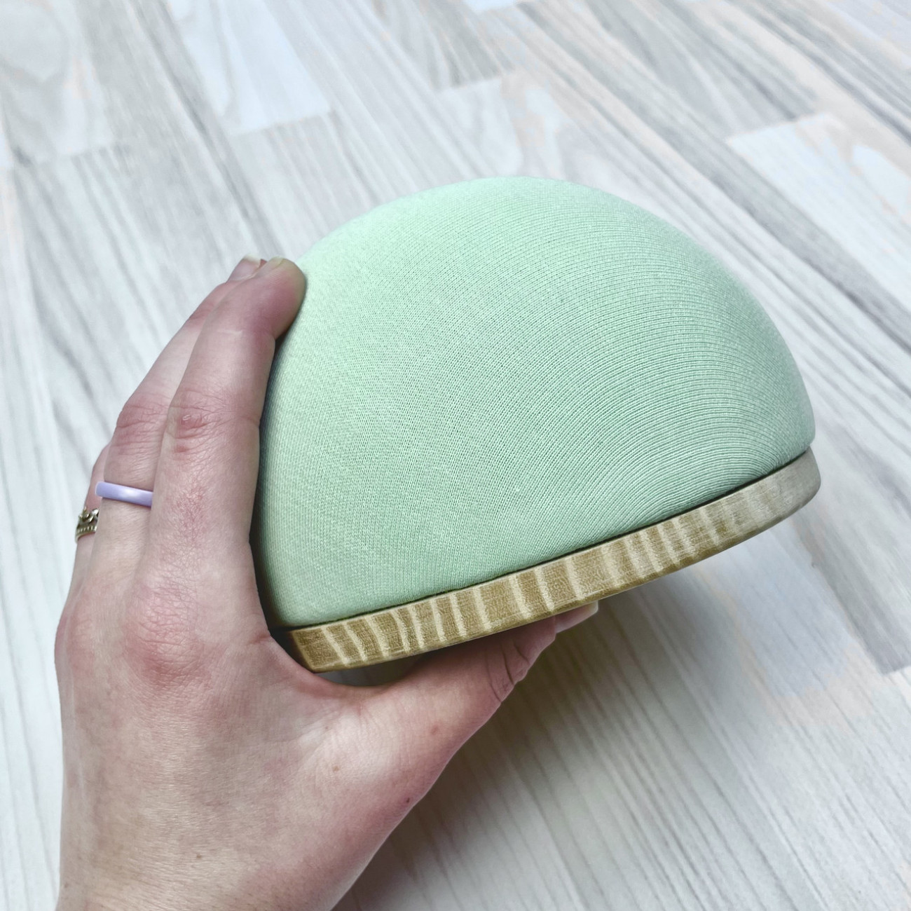 Кравецька колодка для ВТО Needle Craft Груди на підошві 14 см Зелена