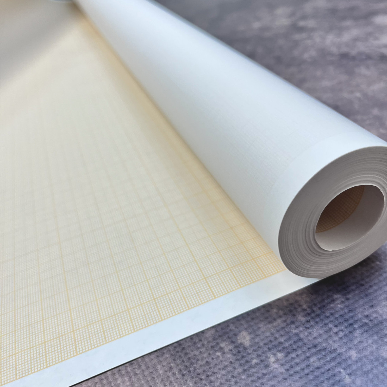 Папір масштабно-координатний (міліметрівка) 64см*10м, помаранчевий